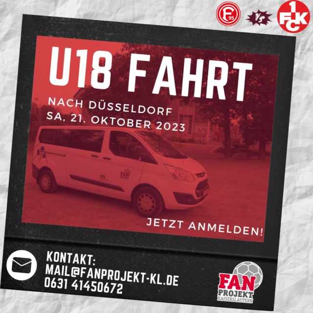 U18 Fahrt nach Düsseldorf